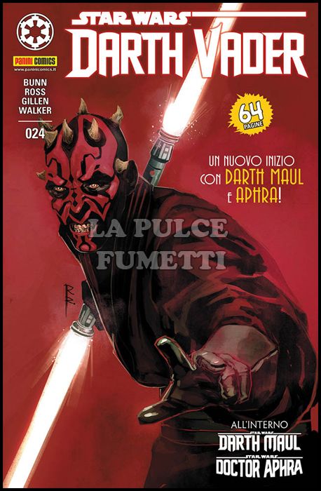 PANINI DARK #    24 - DARTH VADER 24 - DARTH MAUL E DOCTOR APHRA